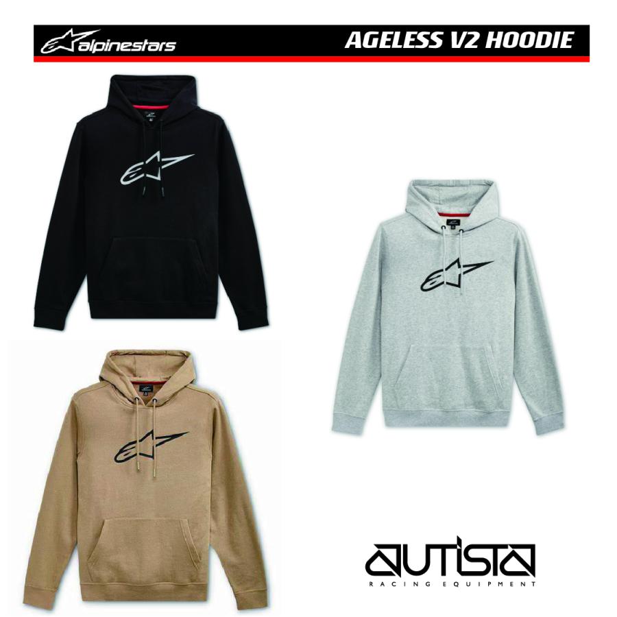アルパインスターズ パーカー フーディー AGELESS V2 HOODIE アパレル alpinestars 2024年継続モデル