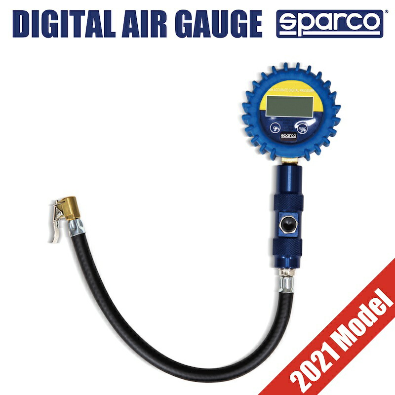 Sparco デジタル エアーゲージ スパルコ DIGITAL AIR GAUGE 【店頭受取対応商品】