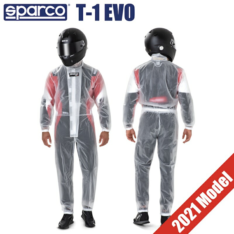 Sparco スパルコ レインスーツ T-1 EVO RAIN SUIT カッパ カート 【店頭受取対応商品】|SPARCO専門店 アウティスタ