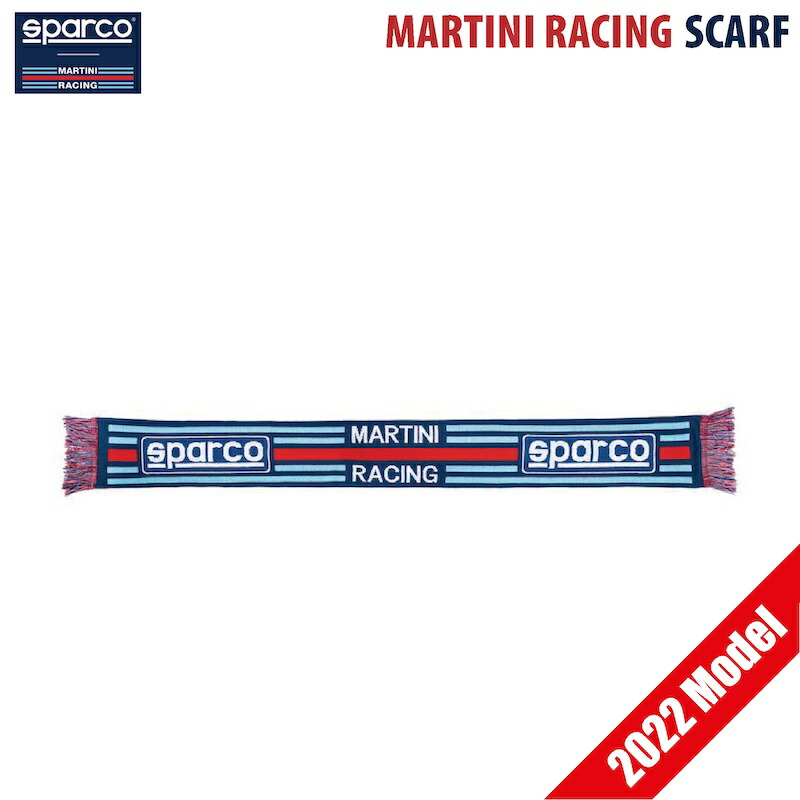 マルティニレーシング スカーフ 2022年モデル スパルコ SPARCO MARTINI RACING SCARF マフラー 7,682円