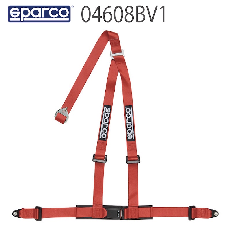 楽天市場】SPARCO スパルコ 04608DF1 ハーネス 3点式シートベルト