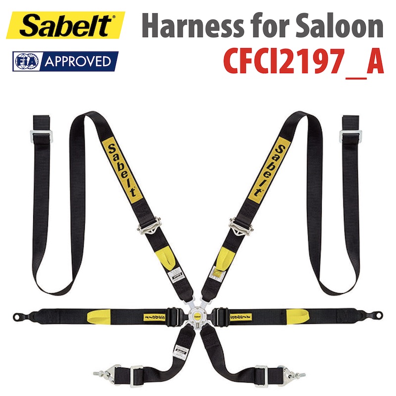 貨物輸送無料 Sabelt サベルト Cfci2197 A ハーネス 6場所聖祭シートベルト 店頭受取対応物品 2friendshotel Com