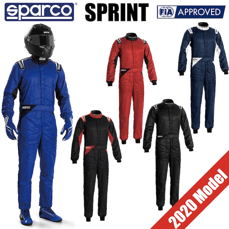 楽天市場 送料無料 Sparco レーシングスーツ Sprint Fia公認 スパルコ スプリント 4輪 四輪 走行会 店頭受取対応商品 Sparco専門店 アウティスタ