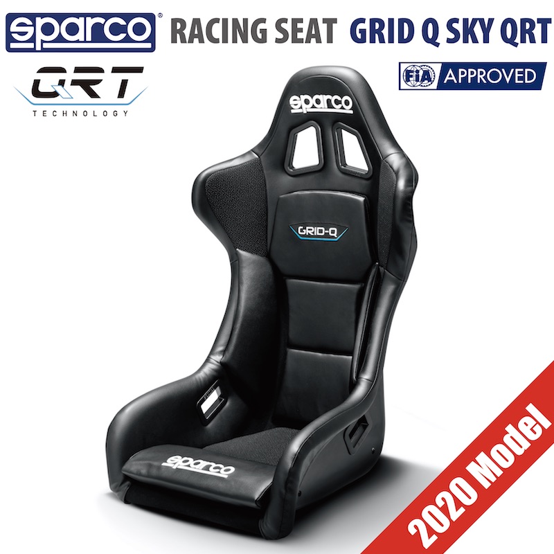 WOW（ワオ）BUCKET-SEAT バケットシート 1人乗 スパルコ レーシングシート EVO QRT X 2022年モデル FIA公認