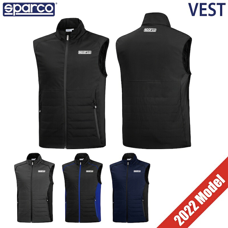 スパルコ ベスト Sparco VEST チームウェア アウター|SPARCO専門店 アウティスタ