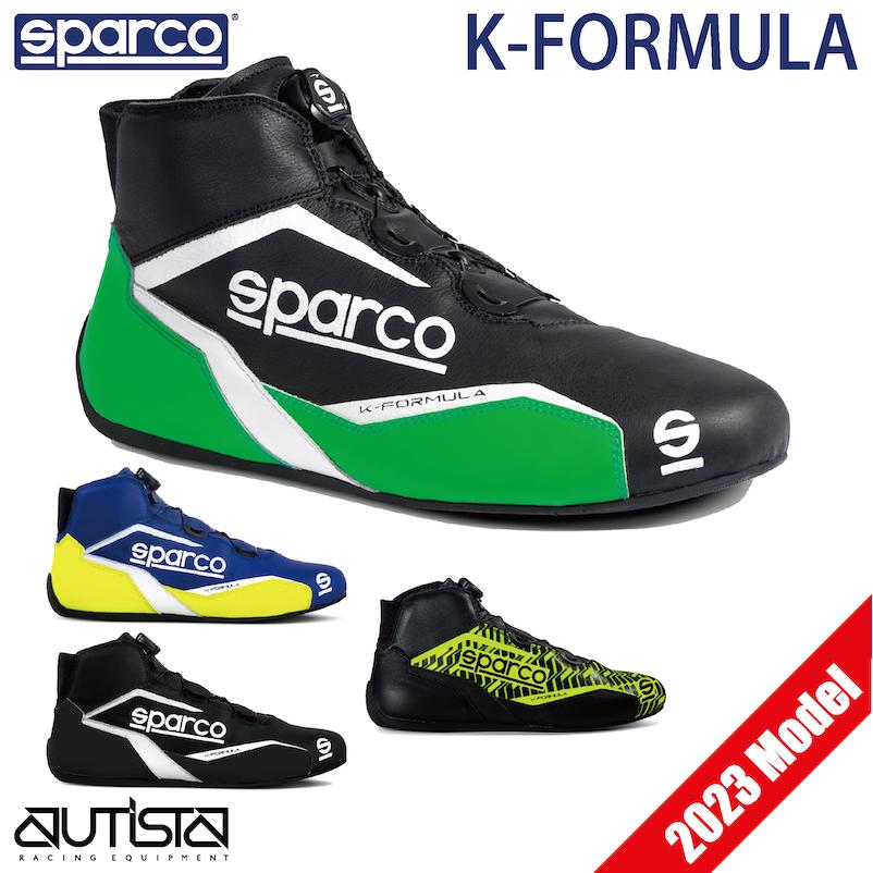 使用期間わずか 本革製 sparco レーシングシューズFORMULA スパルコ