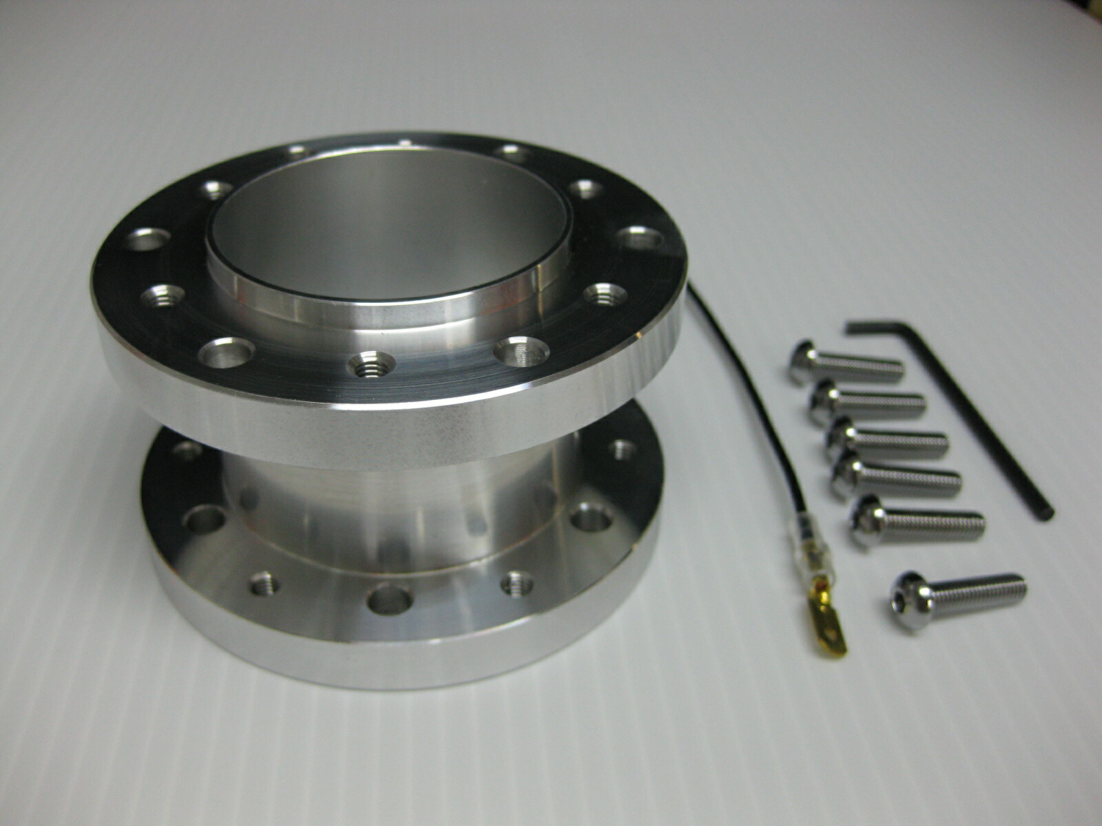 JDM アルミロングボススペーサー(ポリッシュ) 100mm JDM アルミロングボススペーサー 100mm ポリッシュ : TATSUYA