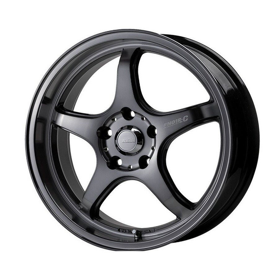 5ZIGEN FN01R-C STV (ダーククリア) 15×5.5J 4H PCD100 +38 アルミホイール1本