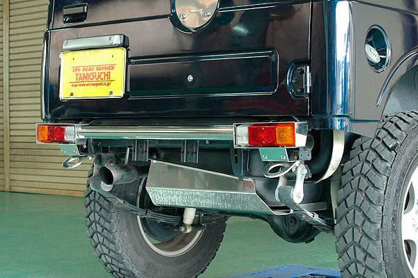 楽天市場】ジムニーSJ30〜JA22用 タニグチ製 NEWリアスキッドバンパー