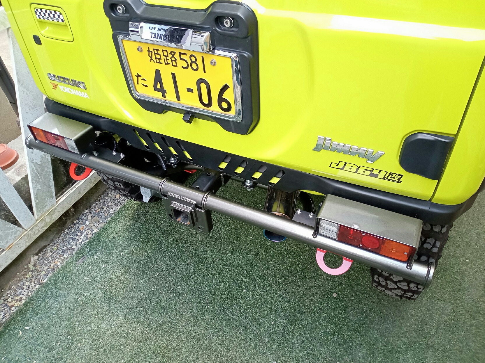 ORSタニグチ ヒッチ付リアバンパー JB64･74用 ジムニー / ジムニーシエラ JB64W JB74W 沖縄・離島は着払い｜オートクラフト