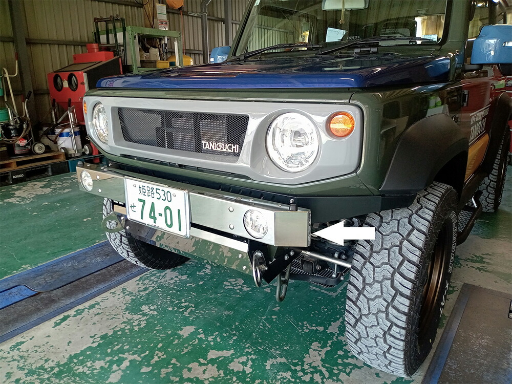 楽天市場】ORSタニグチ ウインチバンパー ジムニー / ジムニーシエラ