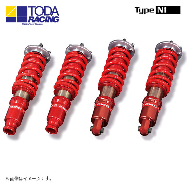 戸田レーシング ファイテックスダンパーKIT ダンパーのみ（1台分） Type N1 シビック EG6 沖縄・離島は要確認