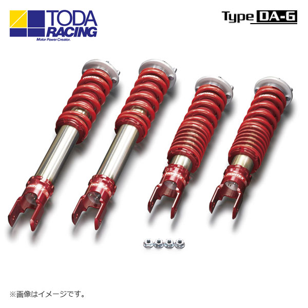 戸田レーシング ファイテックスダンパーKIT ダンパー＋スプリング＋ピロアッパー(1台分) Type DA-G S2000 AP1 AP2 沖縄・離島は要確認
