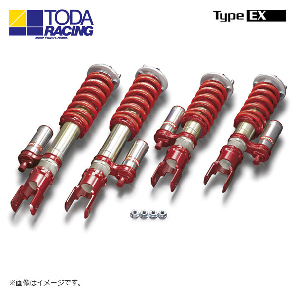 戸田レーシング ファイテックスダンパーKIT ダンパー＋スプリング＋ピロアッパー(1台分) Type EX S2000 AP1 AP2 沖縄・離島は要確認
