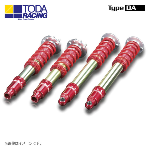 戸田レーシング ファイテックスダンパーKIT ダンパー＋スプリング＋ピロアッパー(1台分) Type DA アコード CL7 CL9 ユーロR 沖縄・離島は要確認