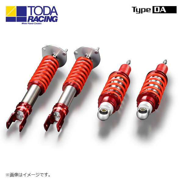 戸田レーシング ファイテックスダンパーKIT ダンパー＋スプリング＋ピロアッパー(1台分) Type DA ロードスター NCEC 沖縄・離島は要確認