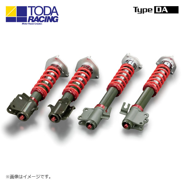 戸田レーシング ファイテックスダンパーKIT ダンパーのみ（1台分） Type DA インプレッサ GDB E～F 沖縄・離島は要確認