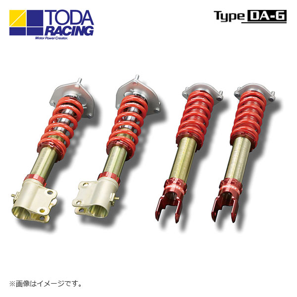 戸田レーシング ファイテックスダンパーKIT ダンパー＋スプリング＋ピロアッパー(1台分) Type DA-G ランサー CT9A 沖縄・離島は要確認