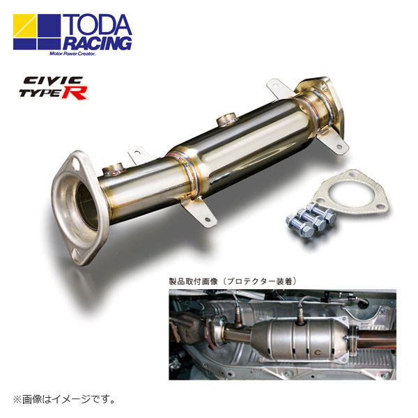 戸田レーシング 触媒アダプター シビック FD2 K20A TYPE R 北海道・沖縄・離島は要確認