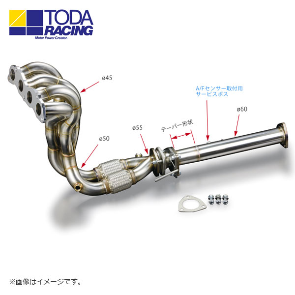 戸田レーシング 0馬力仕様 エキゾーストマニフォールド 4 2 1 Sus アコードワゴン Cm2 K24a Type S 北海道 沖縄 離島は要確認 Robertjrstire Com