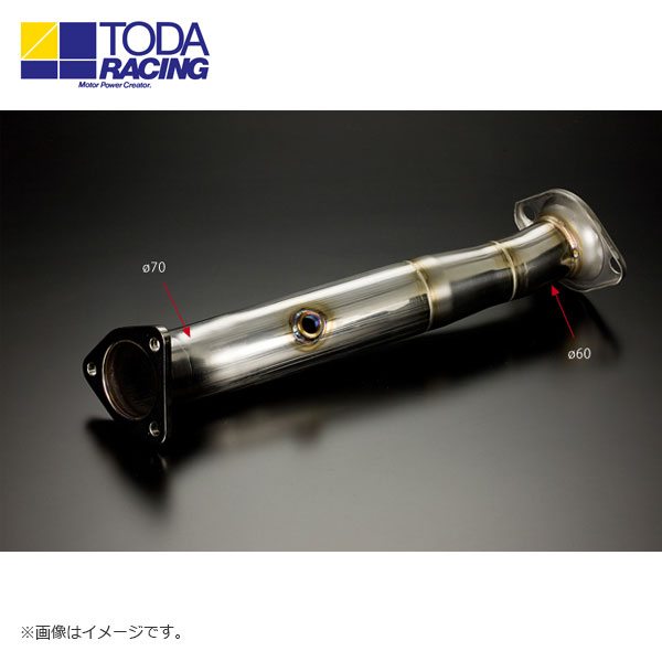 戸田レーシング Φ60-70mm触媒アダプター S2000 AP2 F22C 北海道・沖縄・離島は要確認