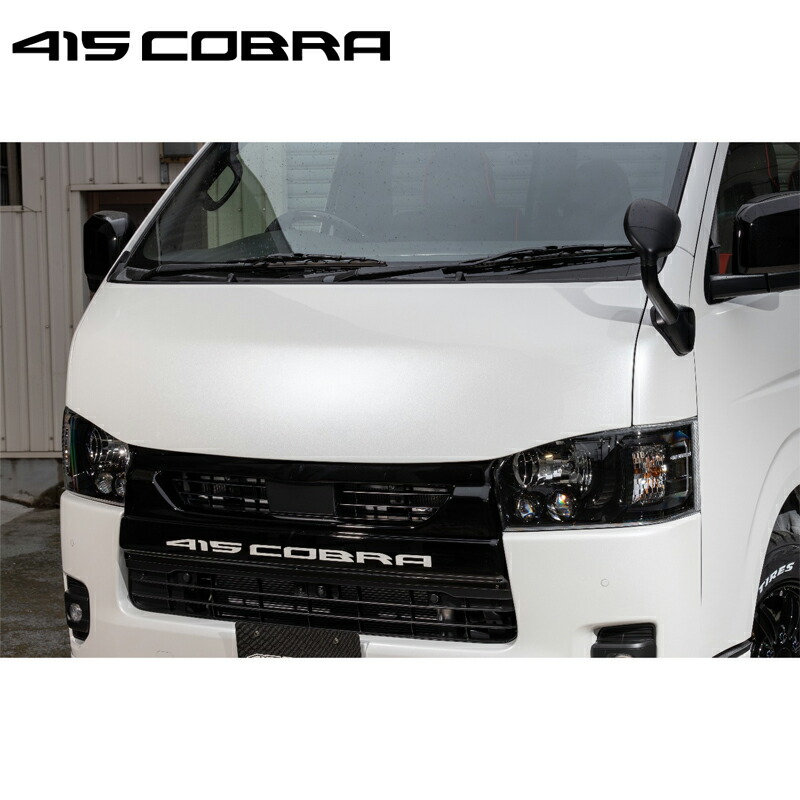 楽天市場】415コブラ 【ナロー】 バッドフェイスボンネットBy2 FRP 未