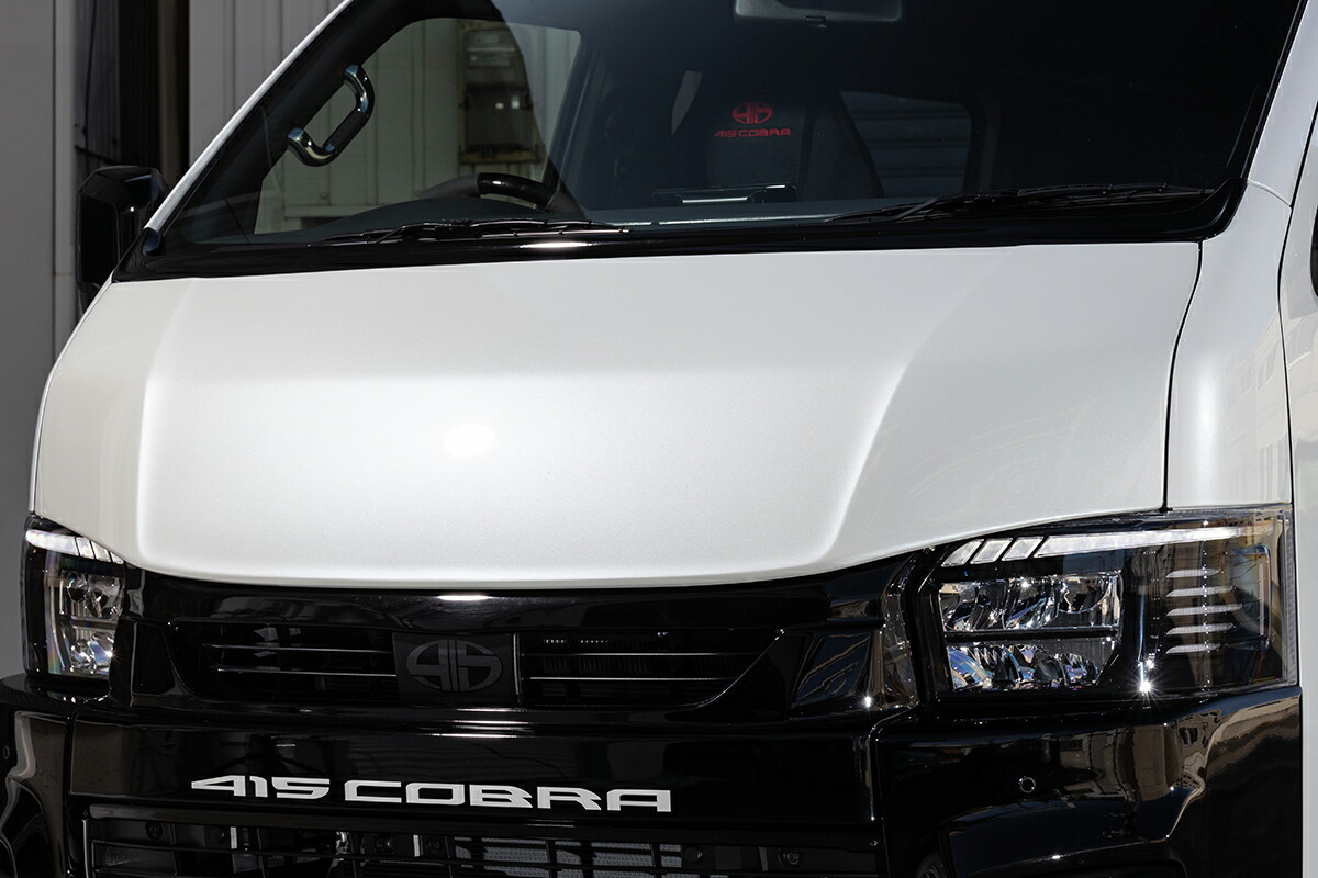※引き取り限定！ハイエース200系 ナロー用 415コブラ BY2ボンネット 415COBRA 415コブラ ハイエース用 ナロー By2 バイツー