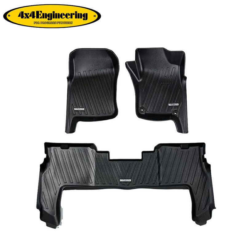 4x4エンジニアリング 3Dフロアマット フロント/セカンドセット ランドクルーザー70(再再販車) GDJ76 北海道・沖縄・離島は要確認