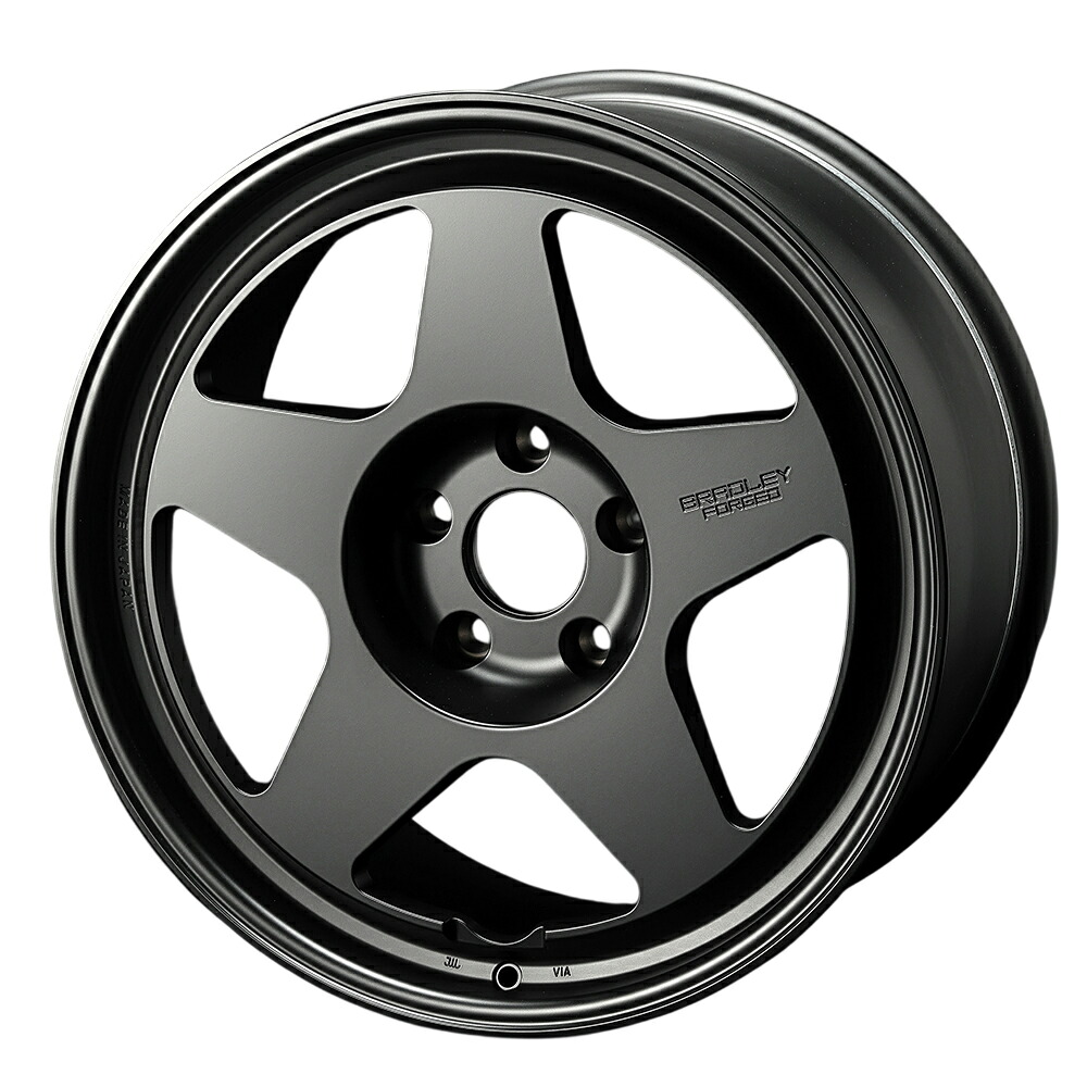 4x4エンジニアリング ホイール ブラッドレーフォージド匠 20×9.0J 6H 139.7 inset+52 S/L マットシャドーブラック 5本セット 沖縄・離島は着払い|オートクラフト