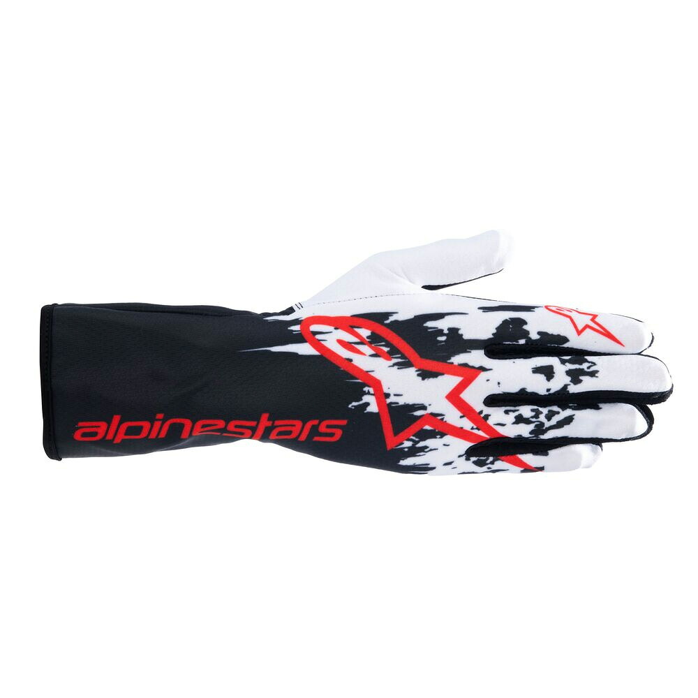 アルパインスターズ カート用レーシンググローブ TECH-1 K V3 GLOVES (サイズ:L) 123 BLACK WHITE RED|オートクラフト