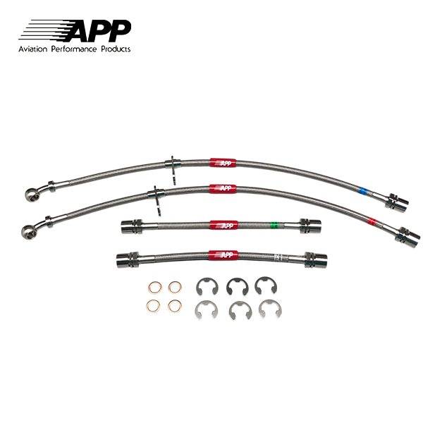 APP ブレーキライン ステンレスフィッティング プレオ L275B L275F｜オートクラフト