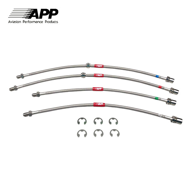 APP ブレーキライン ステンレスフィッティング マーク2/チェイサー/クレスタ JZX81 GX81