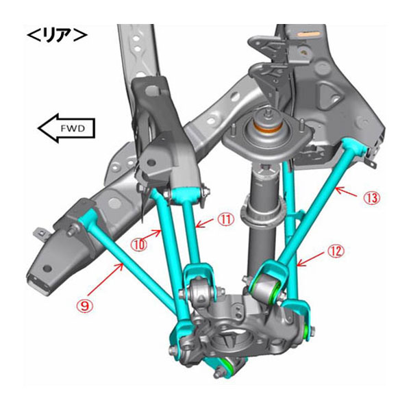 Autoexe オートエクゼ サスペンションブッシュセット アッパー イラストno 3 11 13 ロードスター Nd5rc Spotbuycenter Com