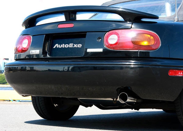 楽天市場】ステンレス砲弾マフラー ロードスター E-NA6CE/E-NA8C (H1/9