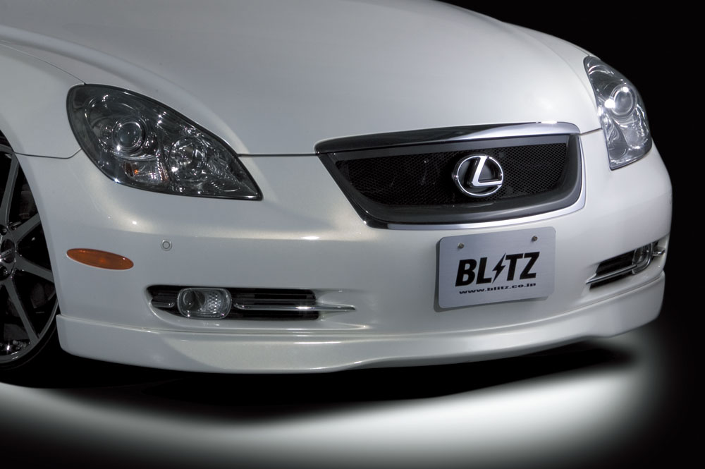 BLITZ ブリッツ エアロスピード フロントリップスポイラー FRP 未塗装 レクサス SC430 UZZ40 H17.8～H18.7