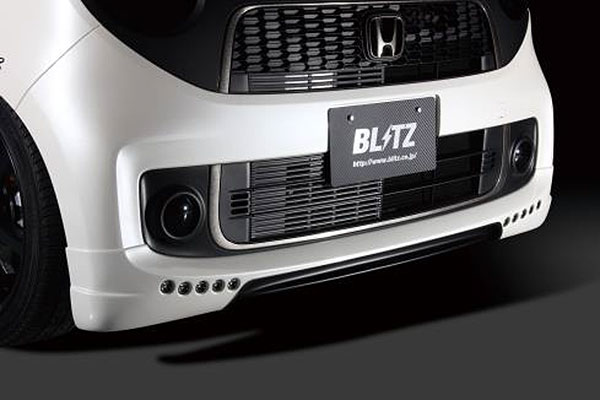 BLITZ ブリッツ エアロスピード Rコンセプト フロントリップスポイラー FRP 未塗装 N-ONE JG1 H24.11～ S07A プレミアム