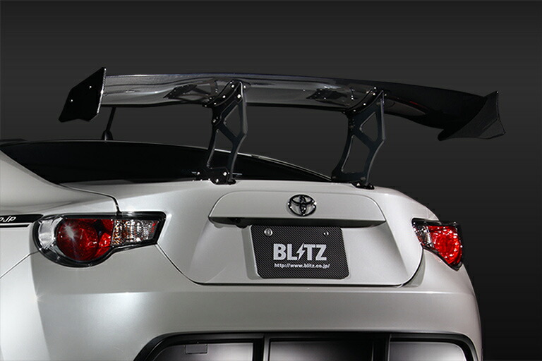 BLITZ ブリッツ エアロスピード Rコンセプト GTウイング カーボン 未塗装 86 ハチロク ZN6 H24.4~ FA20 MC後共通|オートクラフト