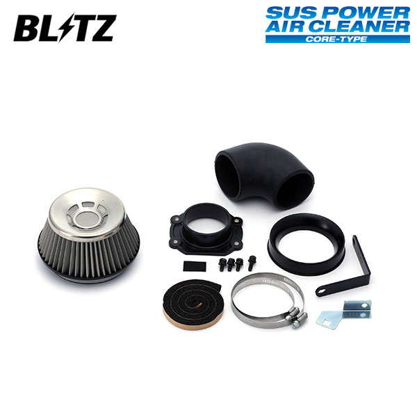 BLITZ ブリッツ サスパワー エアクリーナー マーチ AK12 BK12 BNK12 K12 H14.3～ CR10DE/CR12DE/CR14DE｜オートクラフト