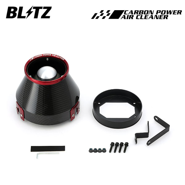 BLITZ ブリッツ カーボンパワーエアクリーナー ランサーエボリューション 4 CN9A H8.8～H10.1 4G63 26,636円