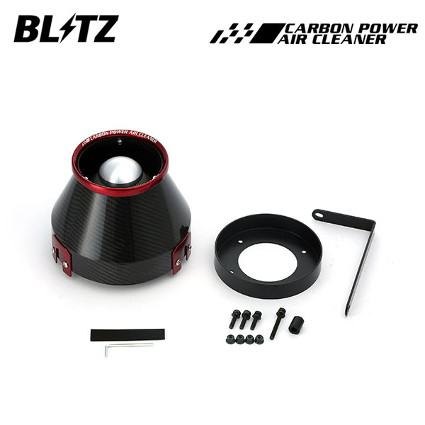 BLITZ ブリッツ カーボンパワーエアクリーナー レガシィツーリングワゴン BH5 H10.6～H13.5 EJ206/EJ208