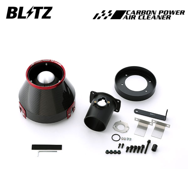 BLITZ ブリッツ カーボンパワーエアクリーナー クラウン ARS210 H27.10～ 8AR-FTS｜オートクラフト