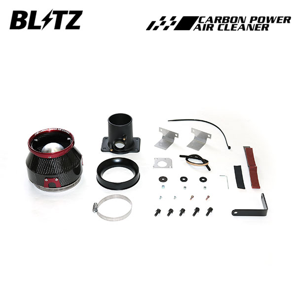 BLITZ ブリッツ カーボンパワーエアクリーナー シビック FK7 H29.9～R2.1 L15C ハッチバック｜オートクラフト