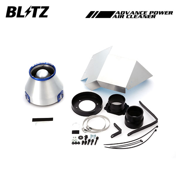 BLITZ ブリッツ アドバンスパワー エアクリーナー ランサーエボリューション 10 CZ4A H19.10～ 4B11 MIVEC MT/SST｜オートクラフト