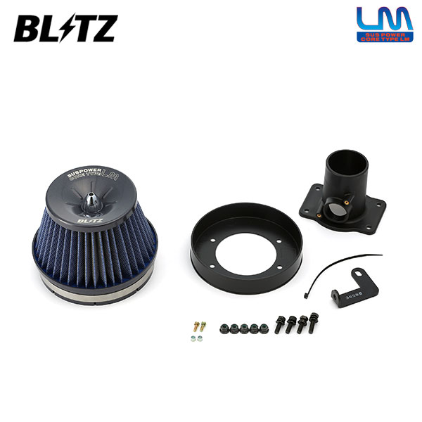 BLITZ ブリッツ サスパワー コアタイプLM ブルー エアクリーナー プロボックス NCP51V NCP55V NCP58G NCP59G H14.7～ 1NZ-FE