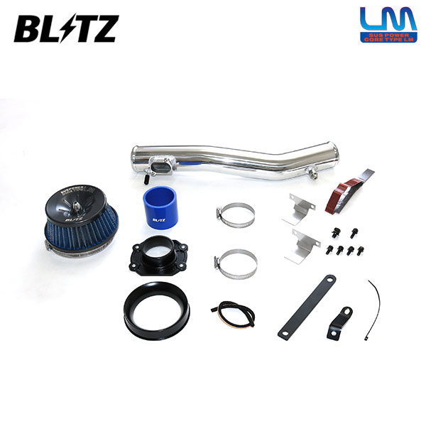 BLITZ ブリッツ サスパワー コアタイプLM ブルー エアクリーナー スイフトスポーツ ZC33S H29.9～ K14C ターボ AT/MT