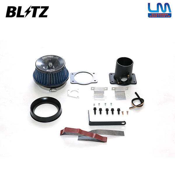 BLITZ ブリッツ サスパワー コアタイプLM ブルー エアクリーナー CR-V RW1 RW2 H30.8～ L15B ターボ