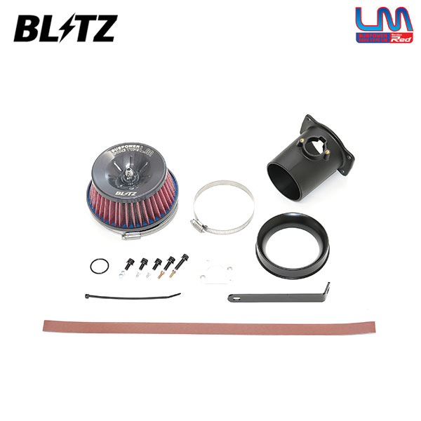 BLITZ ブリッツ サスパワー コアタイプLM レッド エアクリーナー クラウンクロスオーバー TZSH35 R4.7～ T24A-FTS 4WD