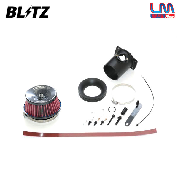 BLITZ ブリッツ サスパワー コアタイプLM レッド エアクリーナー ヴェルファイア TAHA40W TAHA45W R5.6～ T24A-FTS｜オートクラフト