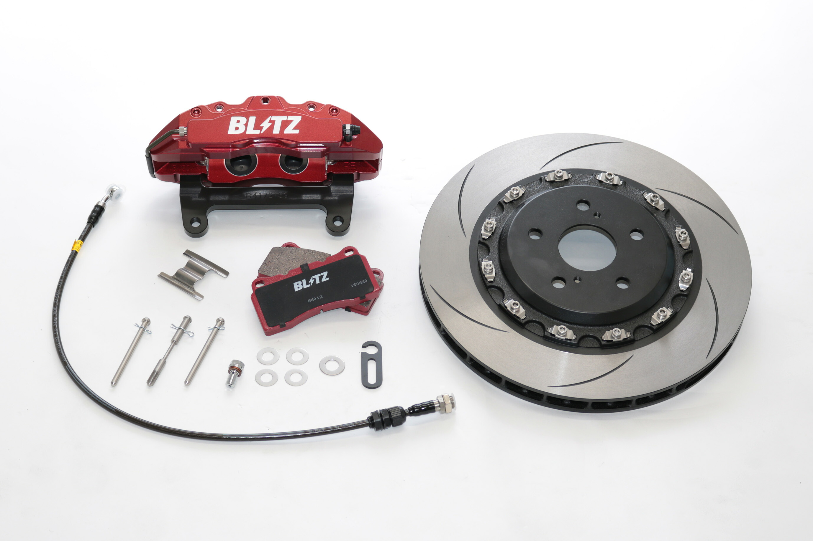 BLITZ ブリッツ ビッグキャリパーキットII フロント ストリートパッド仕様 ヴォクシー ZRR80G H26.1～ 3ZR-FAE FF｜オートクラフト 120,064円