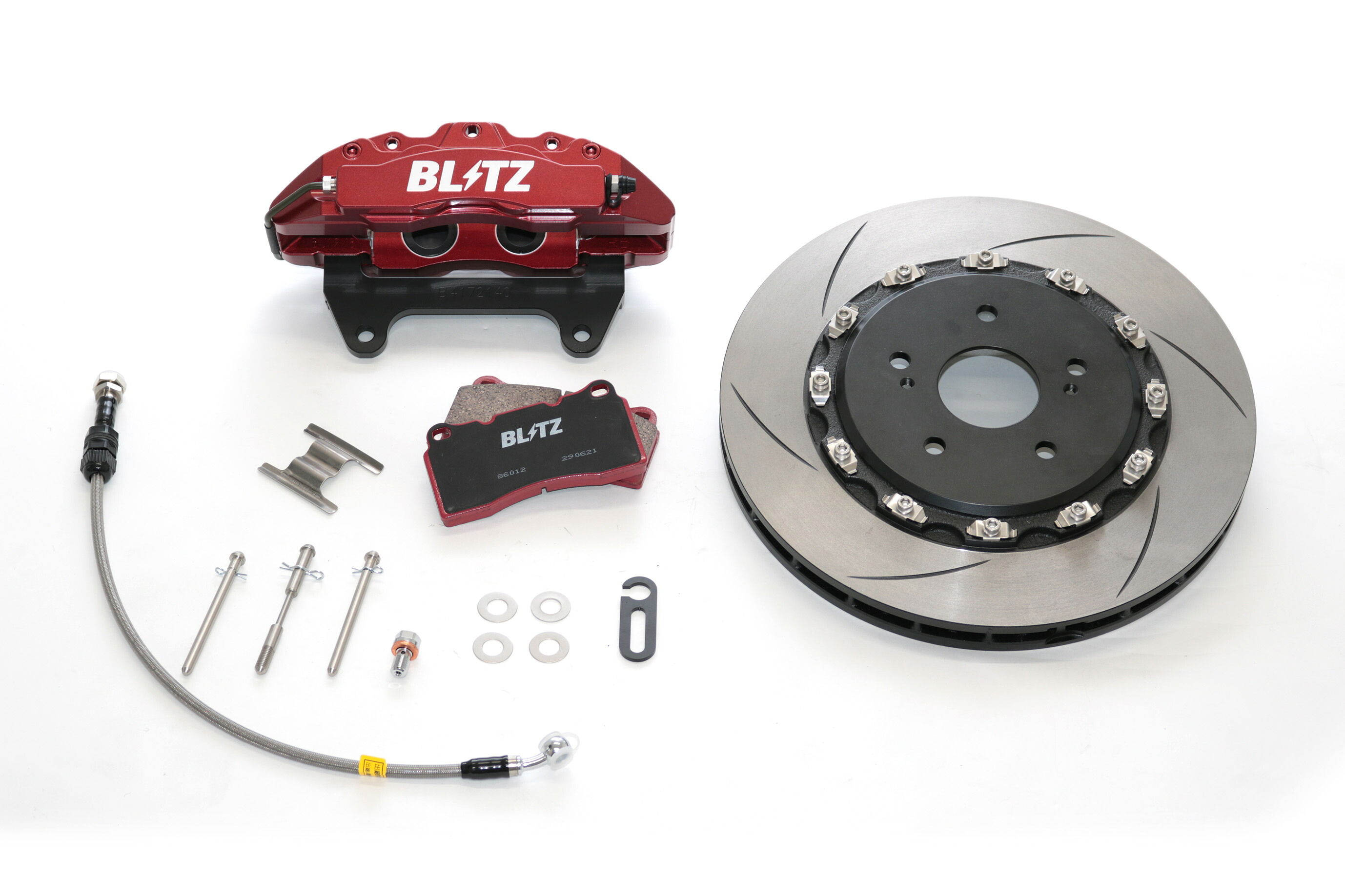 BLITZ ブリッツ ビッグキャリパーキットII フロント レーシングパッド仕様 スイフトスポーツ ZC33S R7.3～ K14C FF